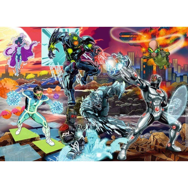 DC Comics puzzle Cyborg (1000 pièces) | 4005555013471