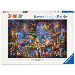 Ravensburger puzzle Dragon's Library (3000 pièces)