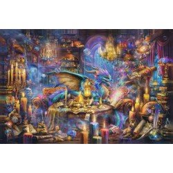 Ravensburger puzzle Dragon's Library (3000 pièces) | 4005555014188