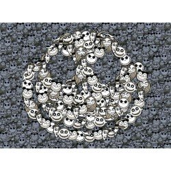 The Nightmare Before Christmas Challenge Jigsaw Puzzle King of Fright (500 pieces) | 4005555015017
