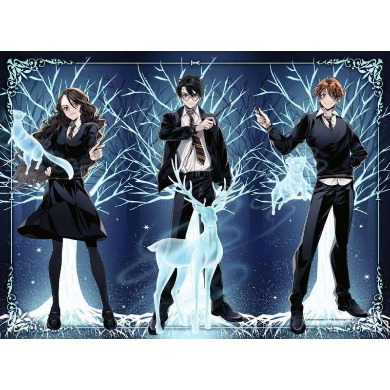 Harry Potter puzzle Glow-in-the-Dark Glowing Patronus (500 pièces) | 4005555015093