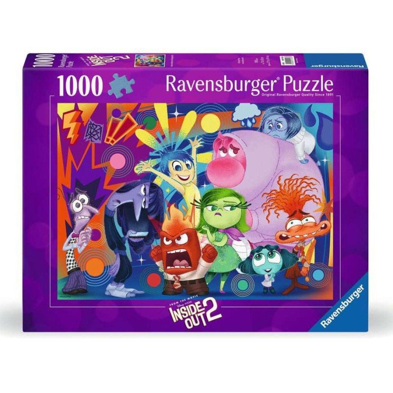 Inside Out 2 Jigsaw Puzzle New Emotions at Headquarters (1000 pieces) | 4005555015376
