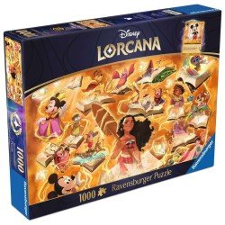 Disney Lorcana puzzle Glimmers of the Realm: Amber (1000 pièces)