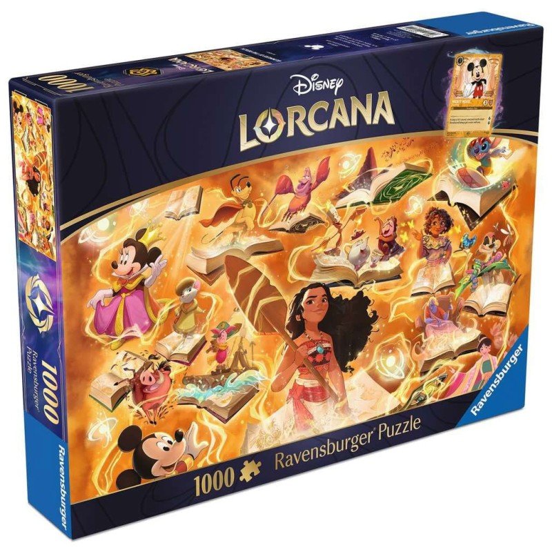 Disney Lorcana Jigsaw Puzzle Glimmers of the Realm: Amber (1000 pieces) | 4005555016212