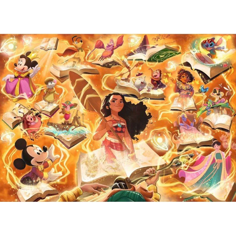 Disney Lorcana Jigsaw Puzzle Glimmers of the Realm: Amber (1000 pieces) | 4005555016212