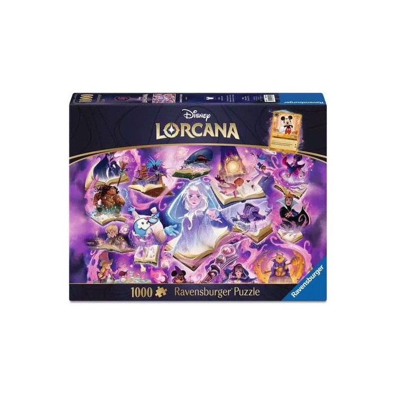 Disney Lorcana Jigsaw Puzzle Glimmers of the Realm: Amethyst (1000 pieces) | 4005555016229