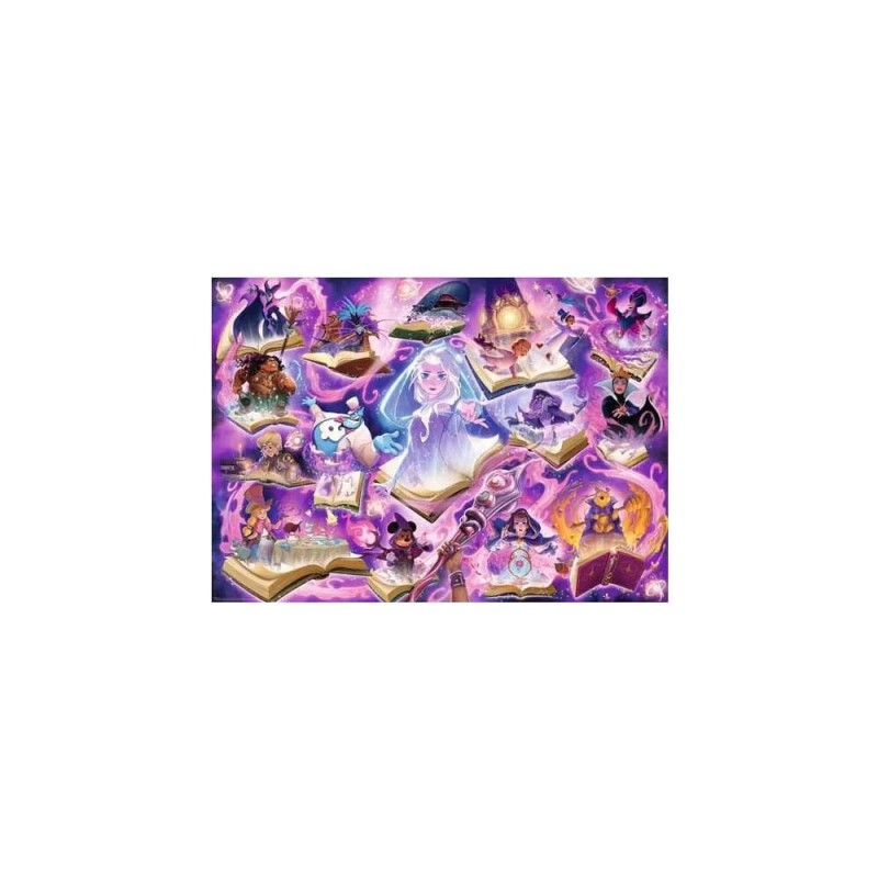 Disney Lorcana Jigsaw Puzzle Glimmers of the Realm: Amethyst (1000 pieces) | 4005555016229
