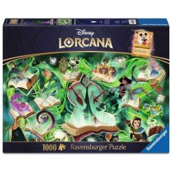 Disney Lorcana puzzle Glimmers of the Realm: Emerald (1000 pièces)