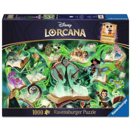 Disney Lorcana Jigsaw Puzzle Glimmers of the Realm: Emerald (1000 pieces) | 4005555016236