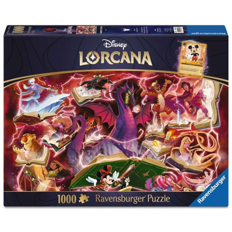 Disney Lorcana puzzle Glimmers of the Realm: Ruby (1000 pièces) | 4005555016243