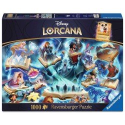 Disney Lorcana puzzle Glimmers of the Realm: Sapphire (1000 pièces)
