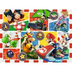 Super Mario puzzle pour enfants XXL Fun with Mario Kart (150 pièces) | 4005555041436