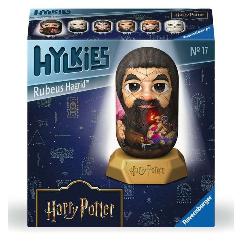 Harry Potter puzzle 3D Hylkies Rubeus Hagrid (55 pièces) | 4005555080046