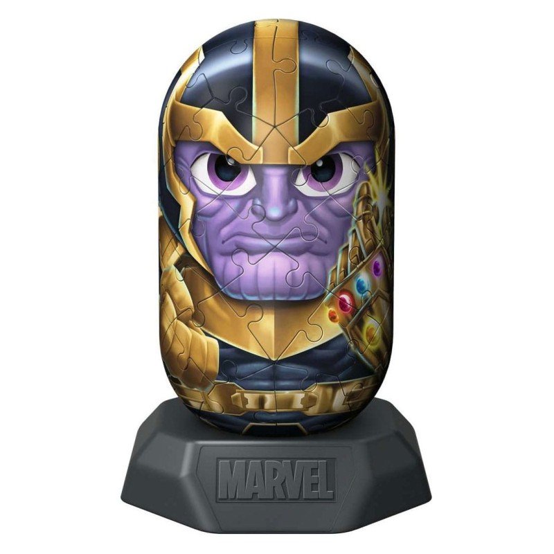 Marvel puzzle 3D Hylkies Thanos (55 pièces) | 4005555080107