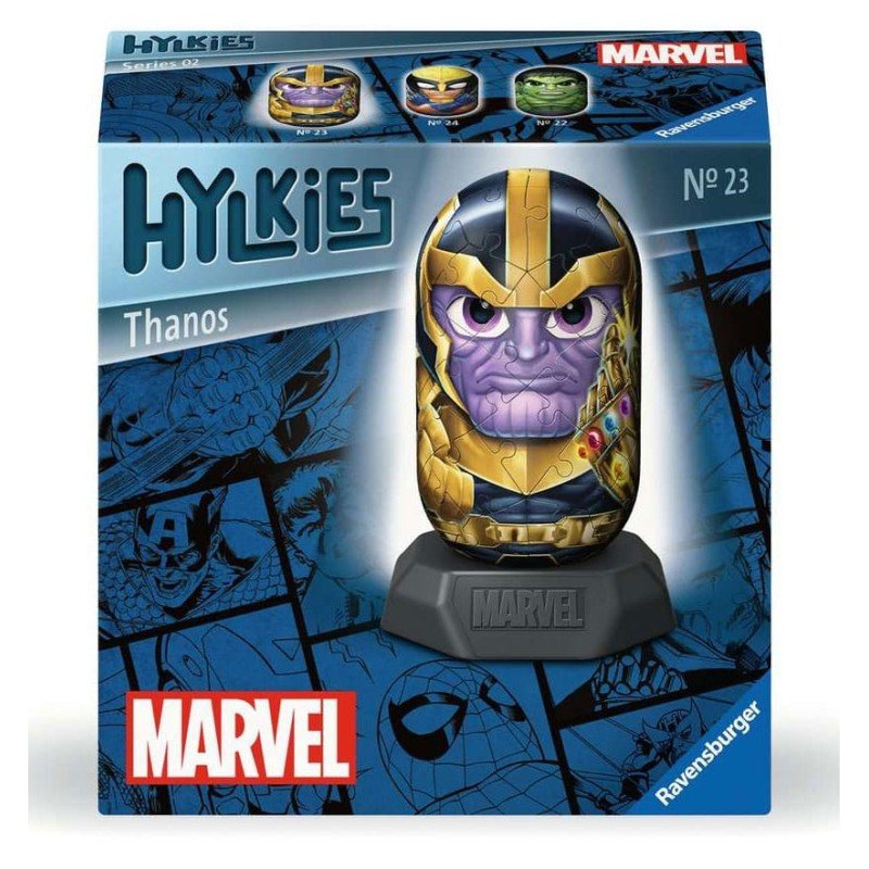 Marvel puzzle 3D Hylkies Thanos (55 pièces) | 4005555080107