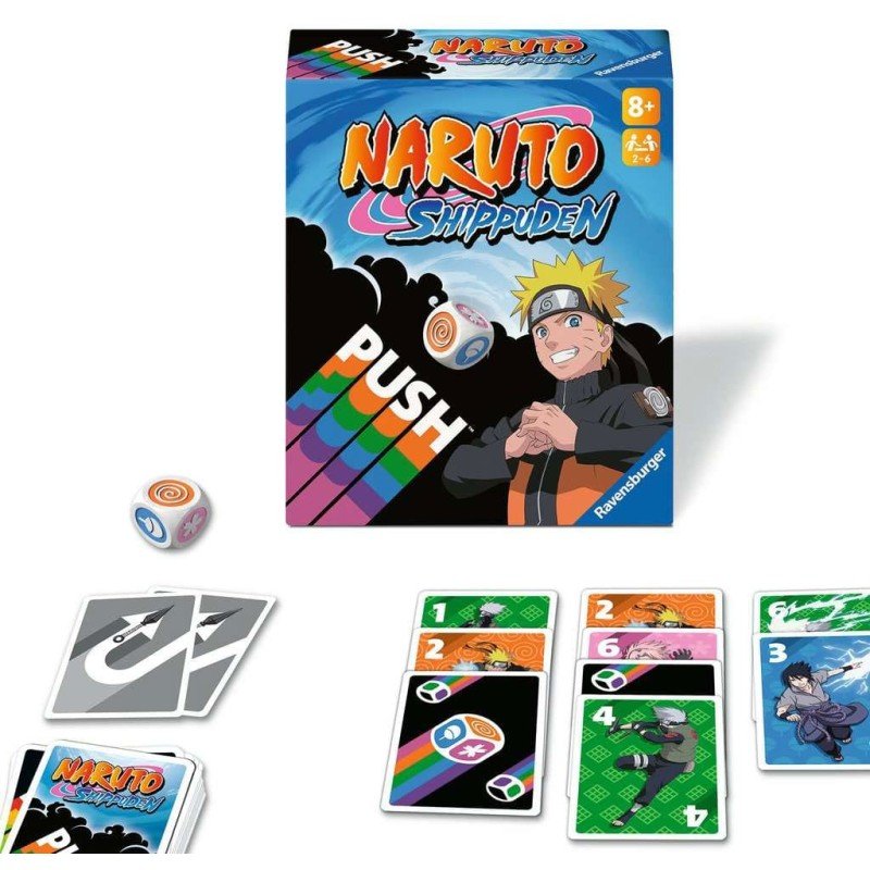 Naruto Shippuden jeu de cartes PUSH *ALLEMAND* | 4005556228881
