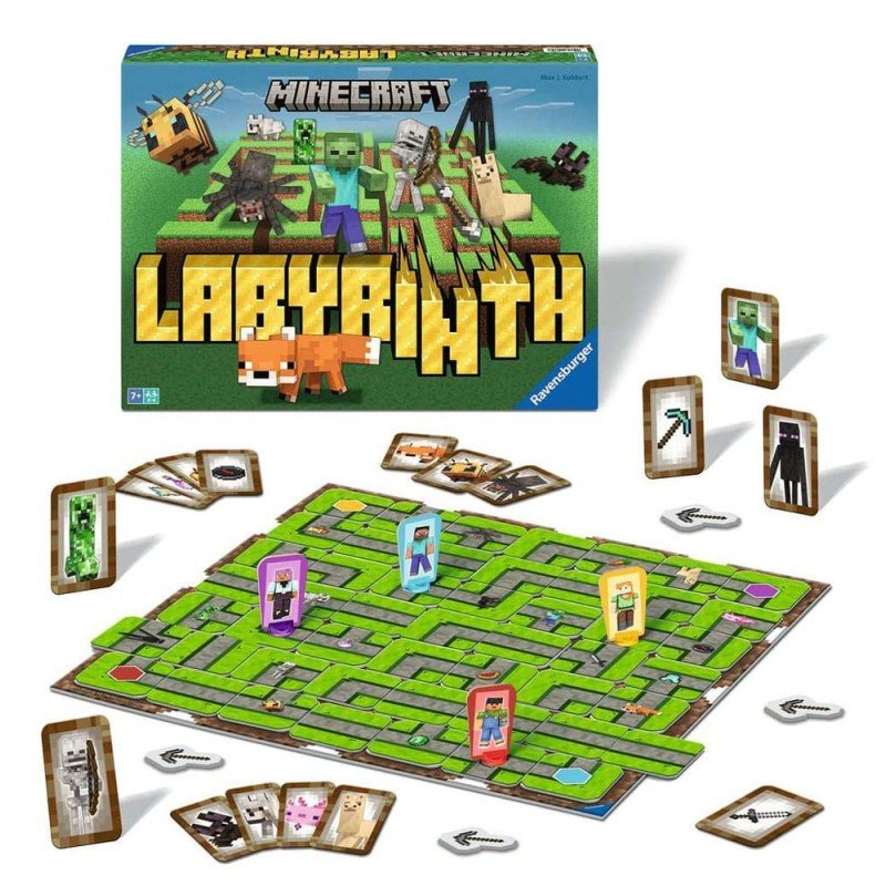 Minecraft jeu de plateau Labyrinth | 4005556246847