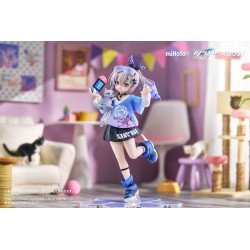 Honkai: Star Rail statuette PVC Rise Up Little Cat Series Silver Wolf Ver. 19 cm | 6942421153535