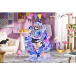 Honkai: Star Rail statuette PVC Rise Up Little Cat Series Silver Wolf Ver. 19 cm | 6942421153535