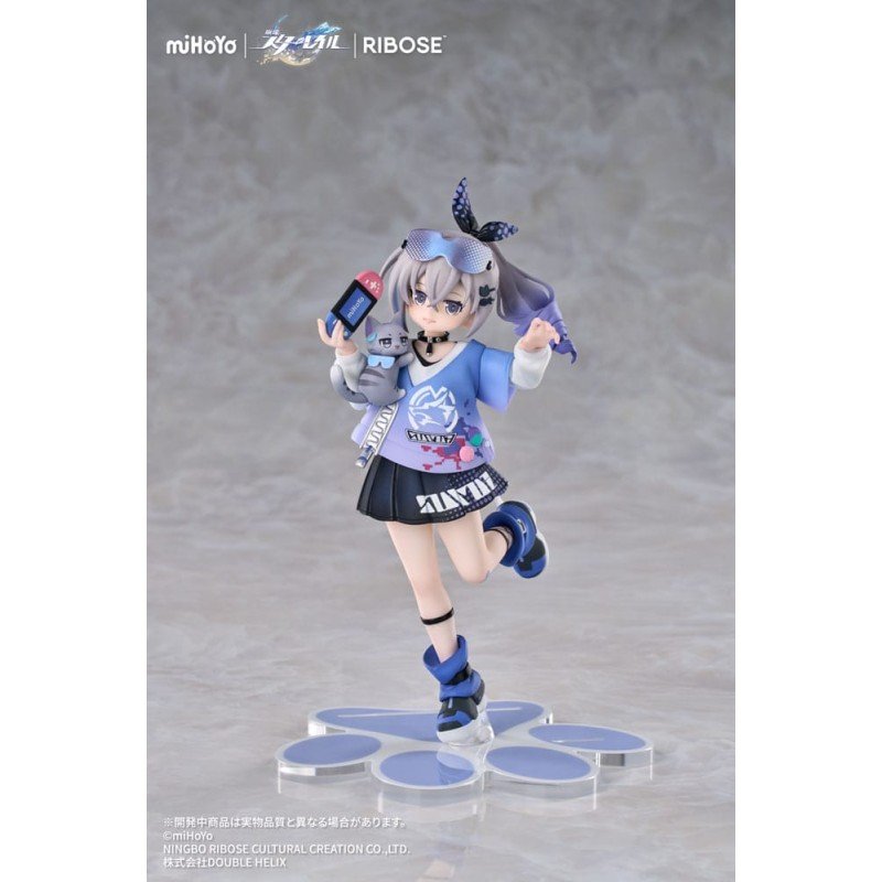 Honkai: Star Rail statuette PVC Rise Up Little Cat Series Silver Wolf Ver. 19 cm | 6942421153535