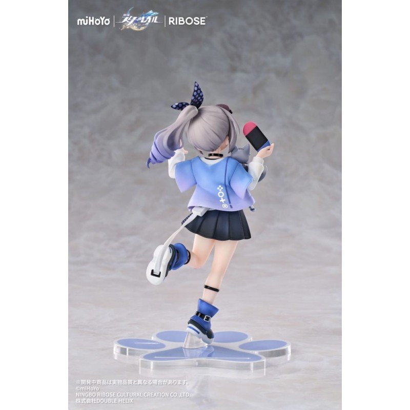 Honkai: Star Rail statuette PVC Rise Up Little Cat Series Silver Wolf Ver. 19 cm | 6942421153535
