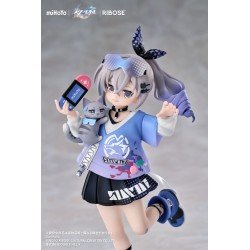Honkai: Star Rail statuette PVC Rise Up Little Cat Series Silver Wolf Ver. 19 cm | 6942421153535