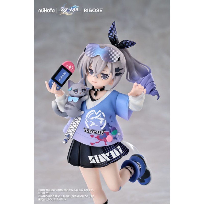 Honkai: Star Rail statuette PVC Rise Up Little Cat Series Silver Wolf Ver. 19 cm | 6942421153535