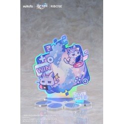 Honkai: Star Rail statuette PVC Rise Up Little Cat Series Silver Wolf Ver. 19 cm | 6942421153535