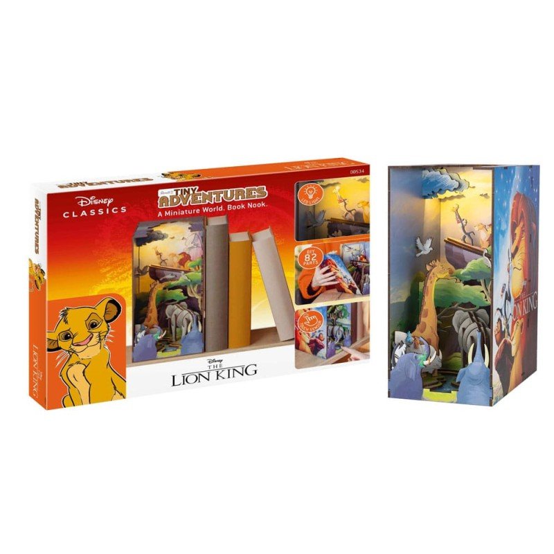 Disney maquette Book Nook Tiny Adventures Le Roi lion 23 cm