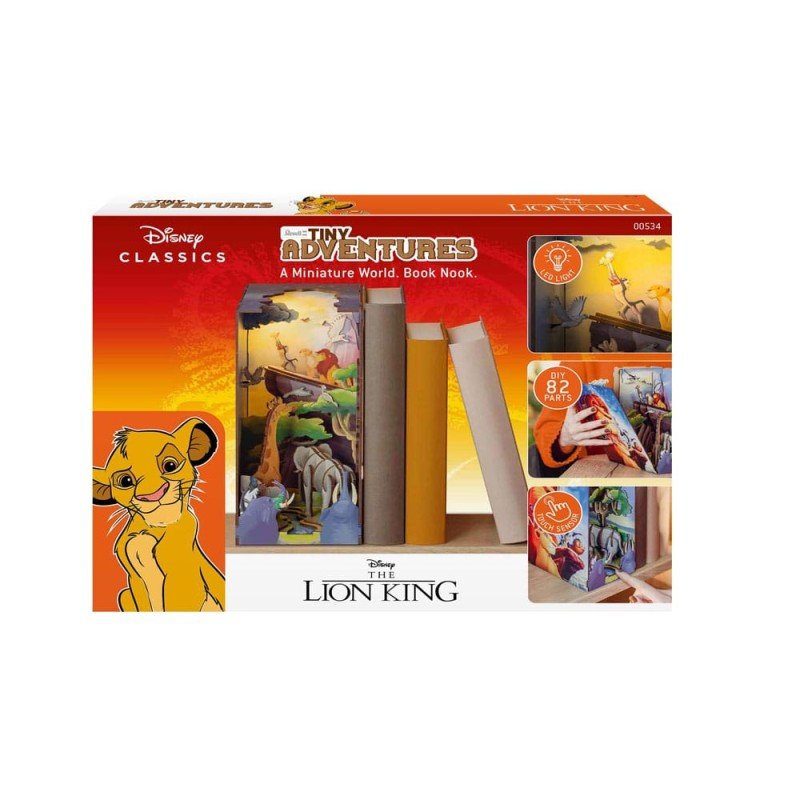 Disney maquette Book Nook Tiny Adventures Le Roi lion 23 cm