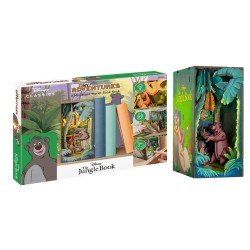Disney maquette Book Nook Tiny Adventures Le Livre de la jungle 23 cm