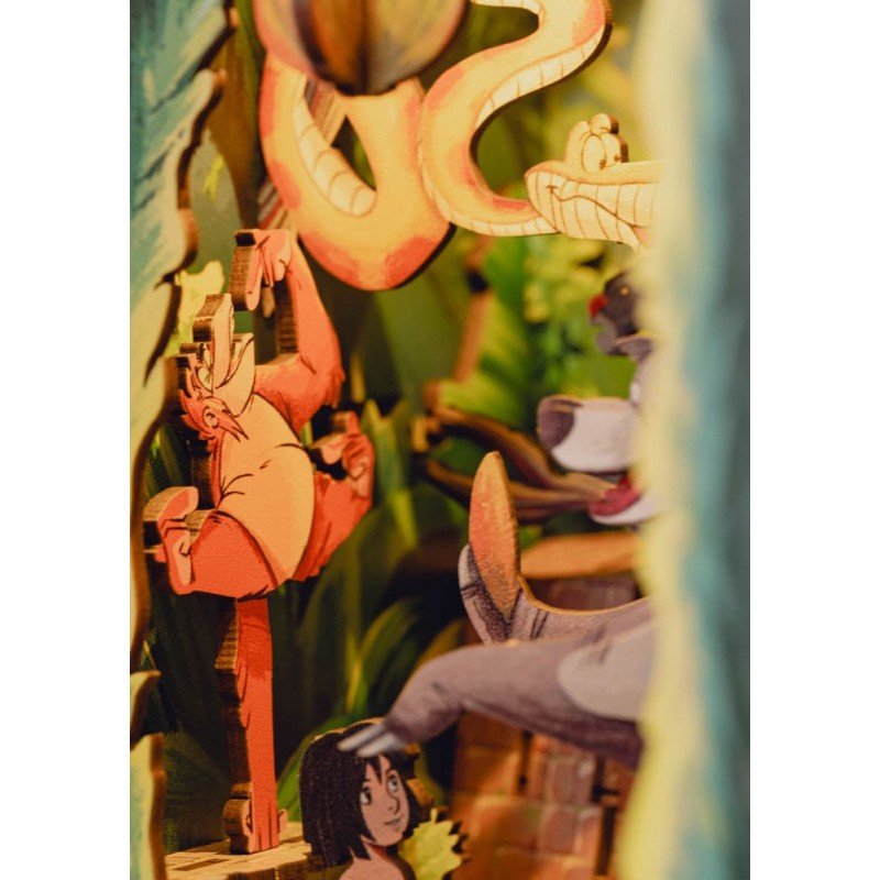 Disney maquette Book Nook Tiny Adventures Le Livre de la jungle 23 cm