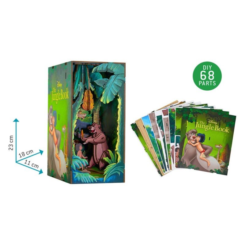 Disney maquette Book Nook Tiny Adventures Le Livre de la jungle 23 cm