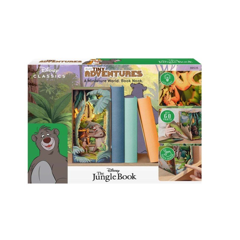 Disney maquette Book Nook Tiny Adventures Le Livre de la jungle 23 cm