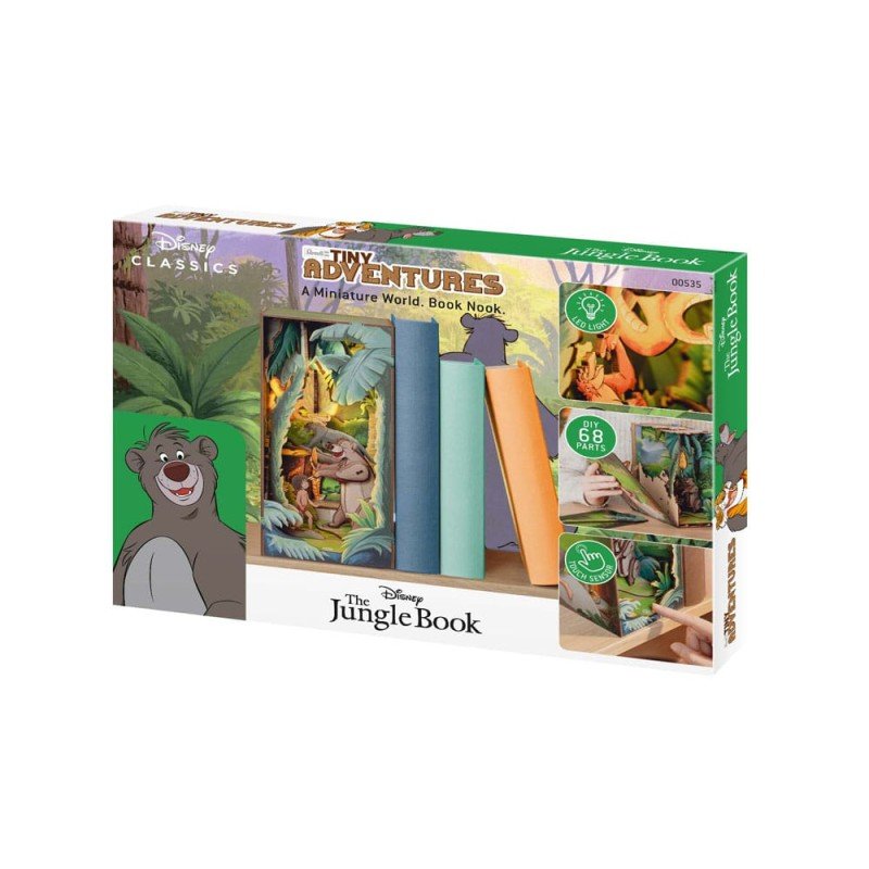 Disney maquette Book Nook Tiny Adventures Le Livre de la jungle 23 cm