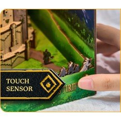 Le Seigneur des anneaux maquette Book Nook Tiny Adventures Minas Tirith 23 cm | 4043529005367