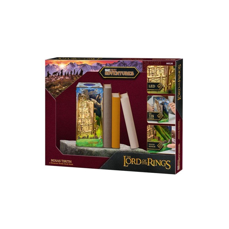 Le Seigneur des anneaux maquette Book Nook Tiny Adventures Minas Tirith 23 cm | 4043529005367