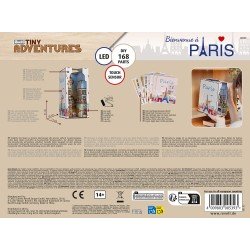 Paris maquette Book Nook Tiny Adventures 23 cm | 4043529005398