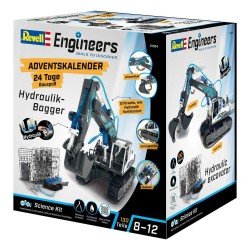 Revell Engineers calendrier de l´avent Kit de modèles réduits de pelles hydrauliques | 4009803010540