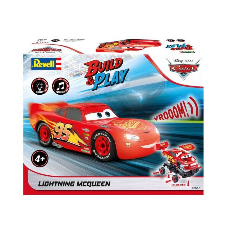 Cars Model Kit 1/20 Lightning McQueen 20 cm | 4009803065625