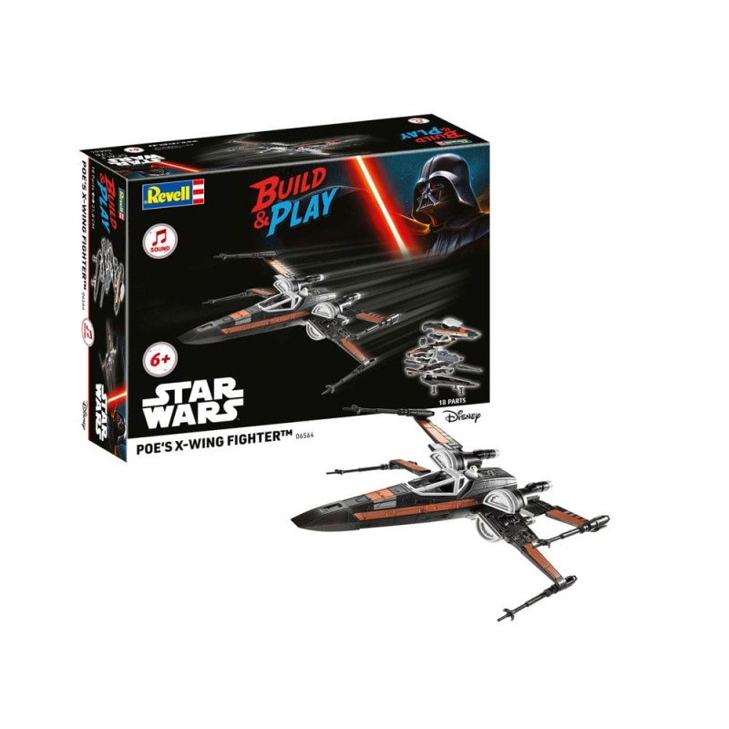 Star Wars Model Kit 1/78 Poe's X-Wing Fighter 22 cm | 4009803065649