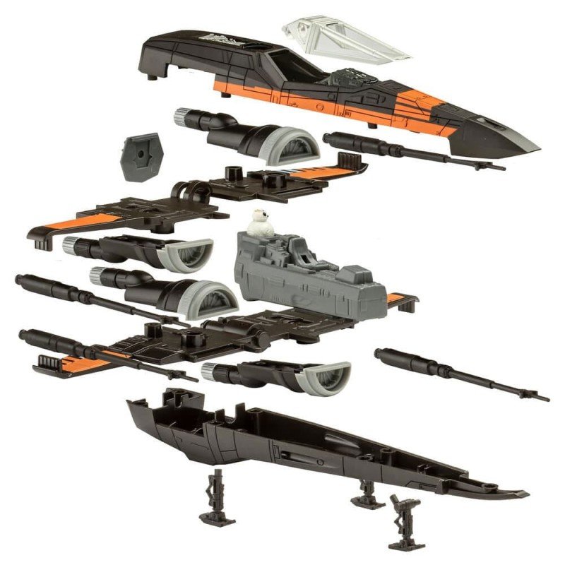 Star Wars Model Kit 1/78 Poe's X-Wing Fighter 22 cm | 4009803065649