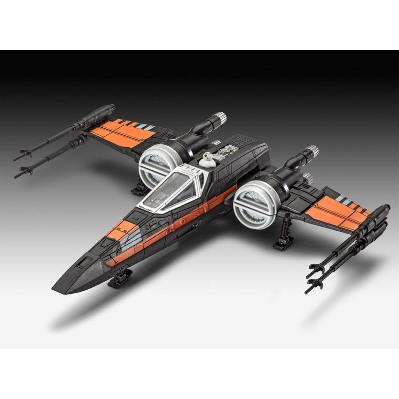 Star Wars Model Kit 1/78 Poe's X-Wing Fighter 22 cm | 4009803065649
