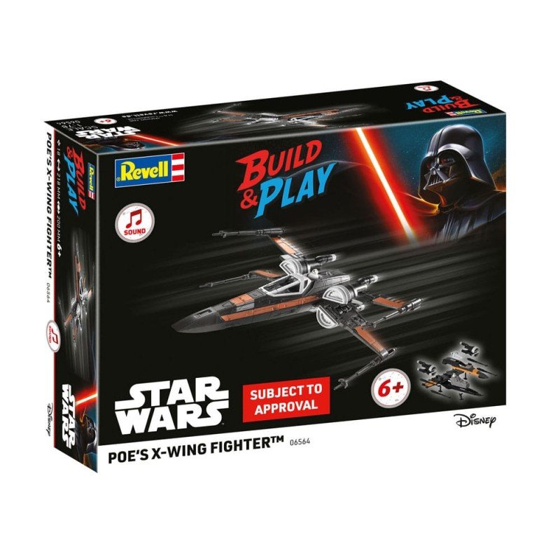 Star Wars Model Kit 1/78 Poe's X-Wing Fighter 22 cm | 4009803065649