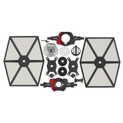 Star Wars Model Kit 1/51 First Order Special Forces TIE Fighter 14 cm | 4009803065656