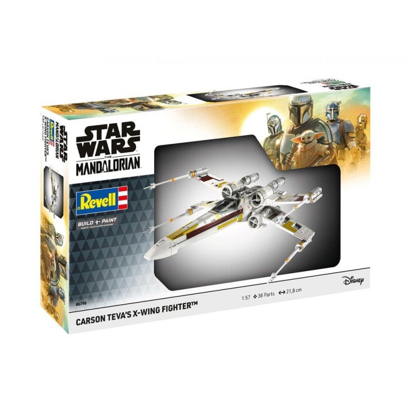 Star Wars Model Kit 1/57 Carson Teva's X-Wing Fighter 22 cm | 4009803067902
