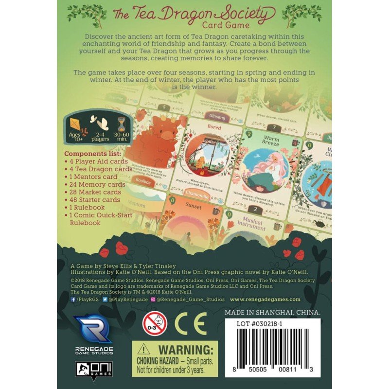 Tea Dragon Society card game *Englische Version* | 0850505008113