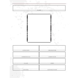 Vampire: The Masquerade 5th Edition RPG JournalExpanded Character Sheet Journal *ANGLAIS* | 9781957311036