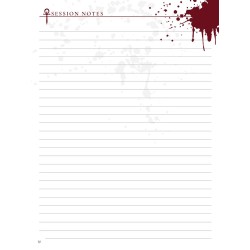 Vampire: The Masquerade 5th Edition RPG JournalExpanded Character Sheet Journal *ANGLAIS* | 9781957311036