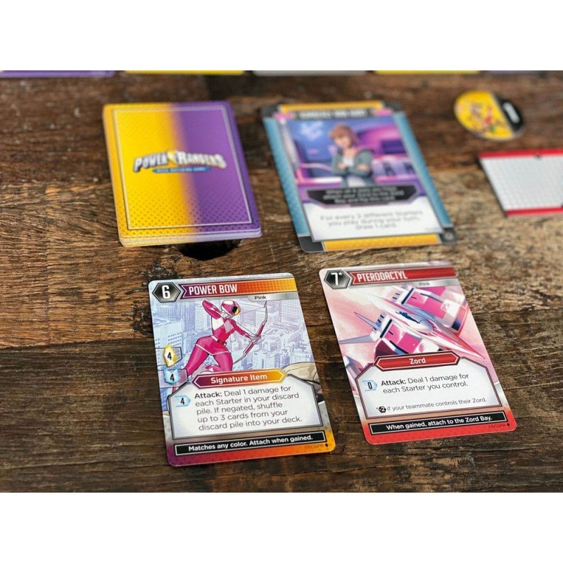 Power Rangers Jeu de cartes Deck-Building *ANGLAIS* | 0810011721951
